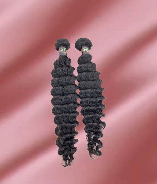 Deep wave Hair Bundles | Super Virgin Hair